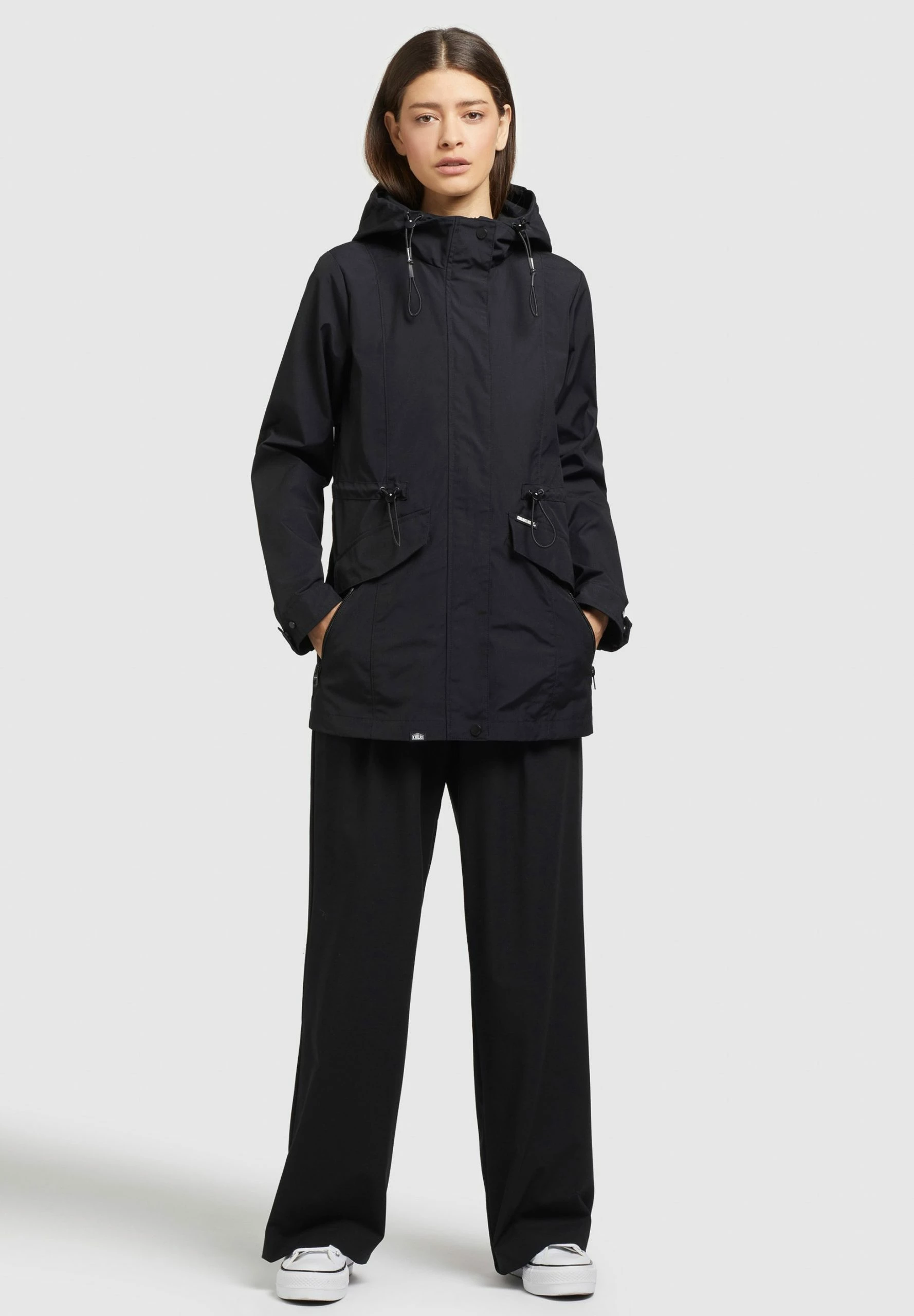 Khujo Felina - Impermeable - Schwarz 4 Khujo Felina - Impermeable - Schwarz - Imagen 2