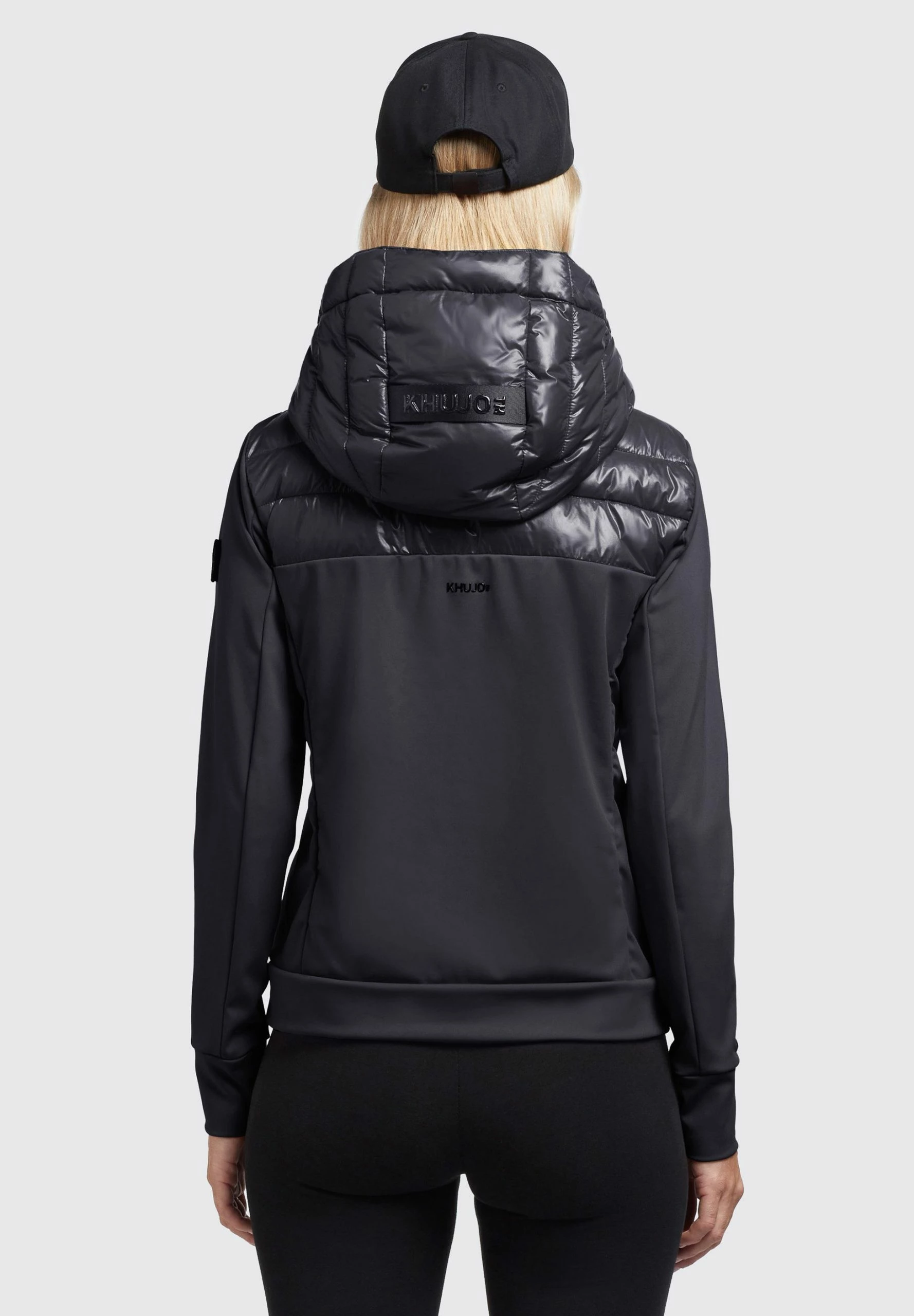 Khujo Ghita Shiny - Chaqueta De Entretiempo Mujer - Schwarz 5 Khujo Ghita Shiny - Chaqueta De Entretiempo Mujer - Schwarz - Imagen 3