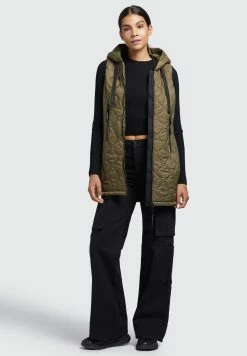 Khujo Malin - Chaleco - Olivgrün -Khujo Ventas 8338e291a63844b89cb7e6207a953461