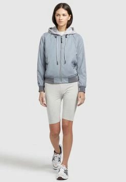 Khujo Persee - Chaqueta Fina para Mujer - Gris -Khujo Ventas 83e66dc8a2b74c31b33f1ef04f4d7258