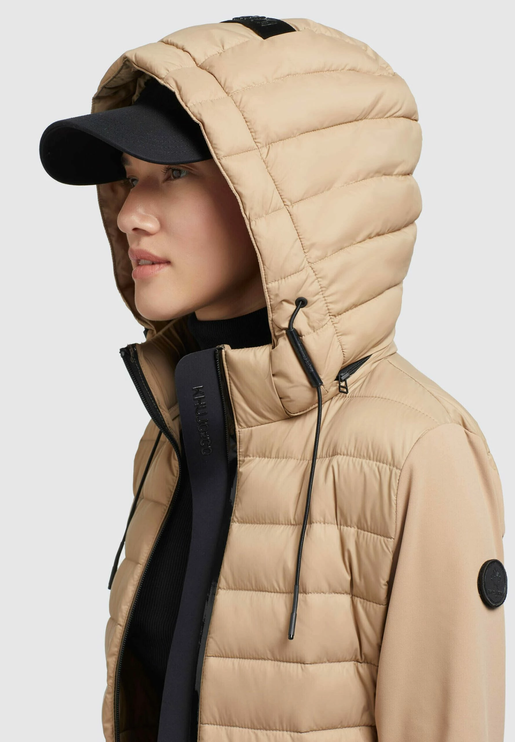 Khujo Ruth Matt - Abrigo De Invierno Beige para Mujer 8 Khujo Ruth Matt - Abrigo De Invierno Beige para Mujer - Imagen 6