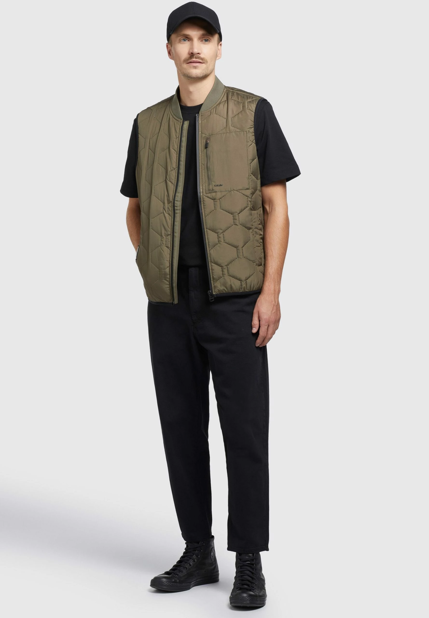 Khujo Liel - Chaleco Hombre Olivgruen | Ropa de Calidad 4 Khujo Liel - Chaleco Hombre Olivgruen | Ropa de Calidad - Imagen 2