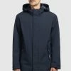 Khujo York - Chaqueta Impermeable para Hombre, Color Dunkelblau -Khujo Ventas 8a4928af1cac4cfaa4fc170986d55f77