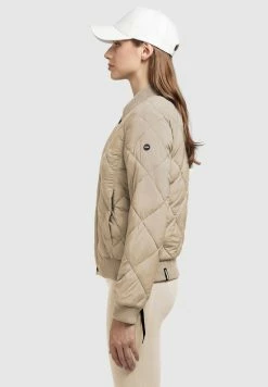 Khujo Leona - Chaquetas Bomber - Beige -Khujo Ventas 8b05536c77a4479282fd09d2545cb0c9