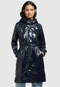 Khujo Alecia - Gabardina - Dunkelblau