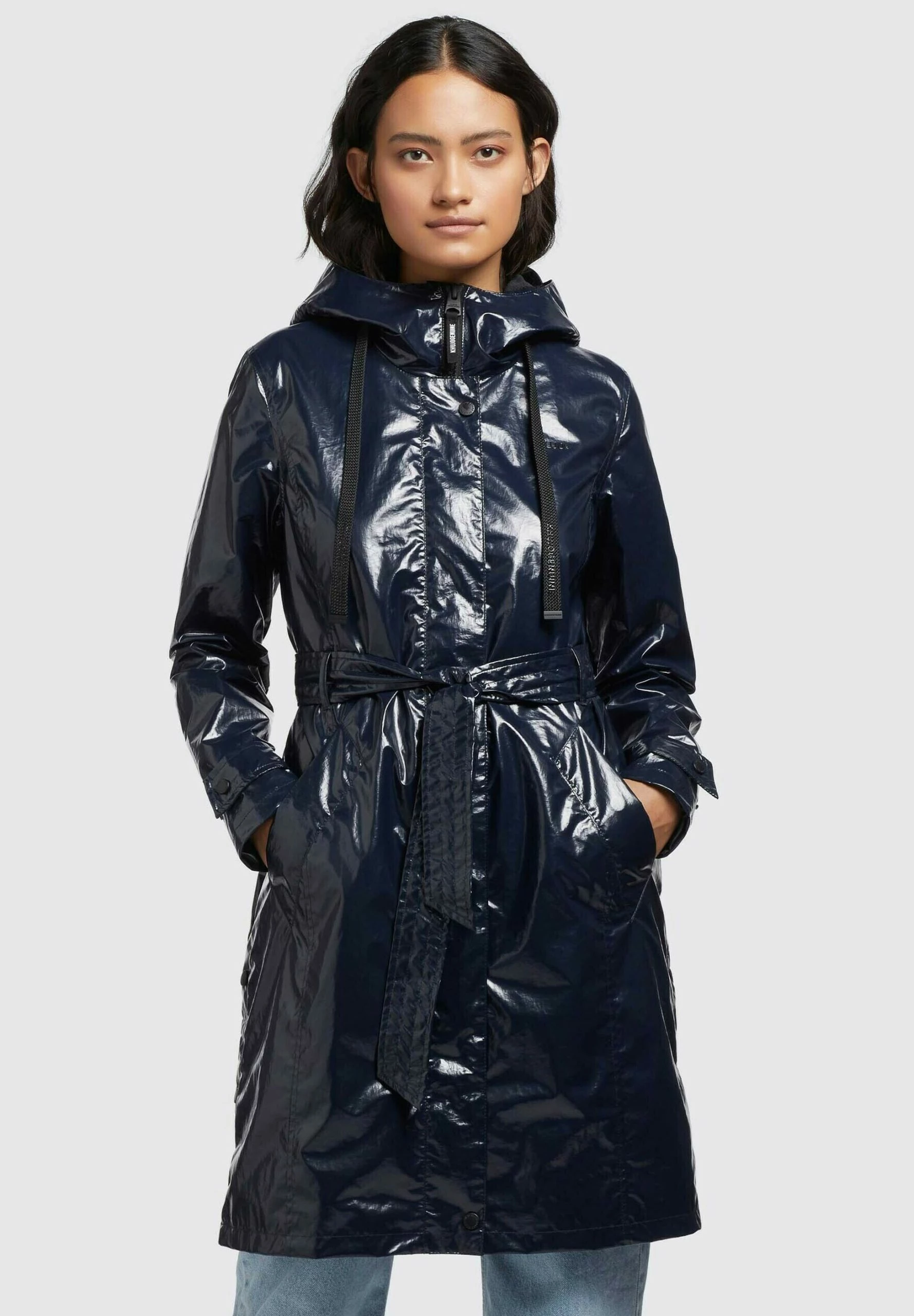 Khujo Alecia - Gabardina - Dunkelblau 3 Khujo Alecia - Gabardina - Dunkelblau