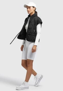 Chaleco Hera de Khujo para Mujer - Estilo Elegante y Cómodo - Color Schwarz -Khujo Ventas 911fecdd012a4e01b50a93e93b79bf0d