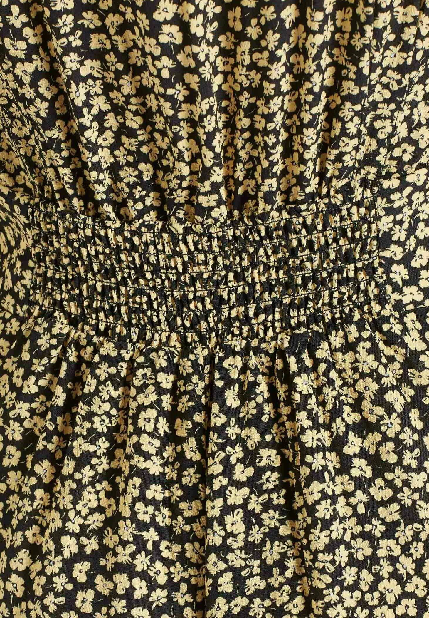 Khujo Borgia - Mono - Schwarz-Gelb Geblümt | Ropa Mujer | Estilo Único 11 Khujo Borgia - Mono - Schwarz-Gelb Geblümt | Ropa Mujer | Estilo Único - Imagen 9