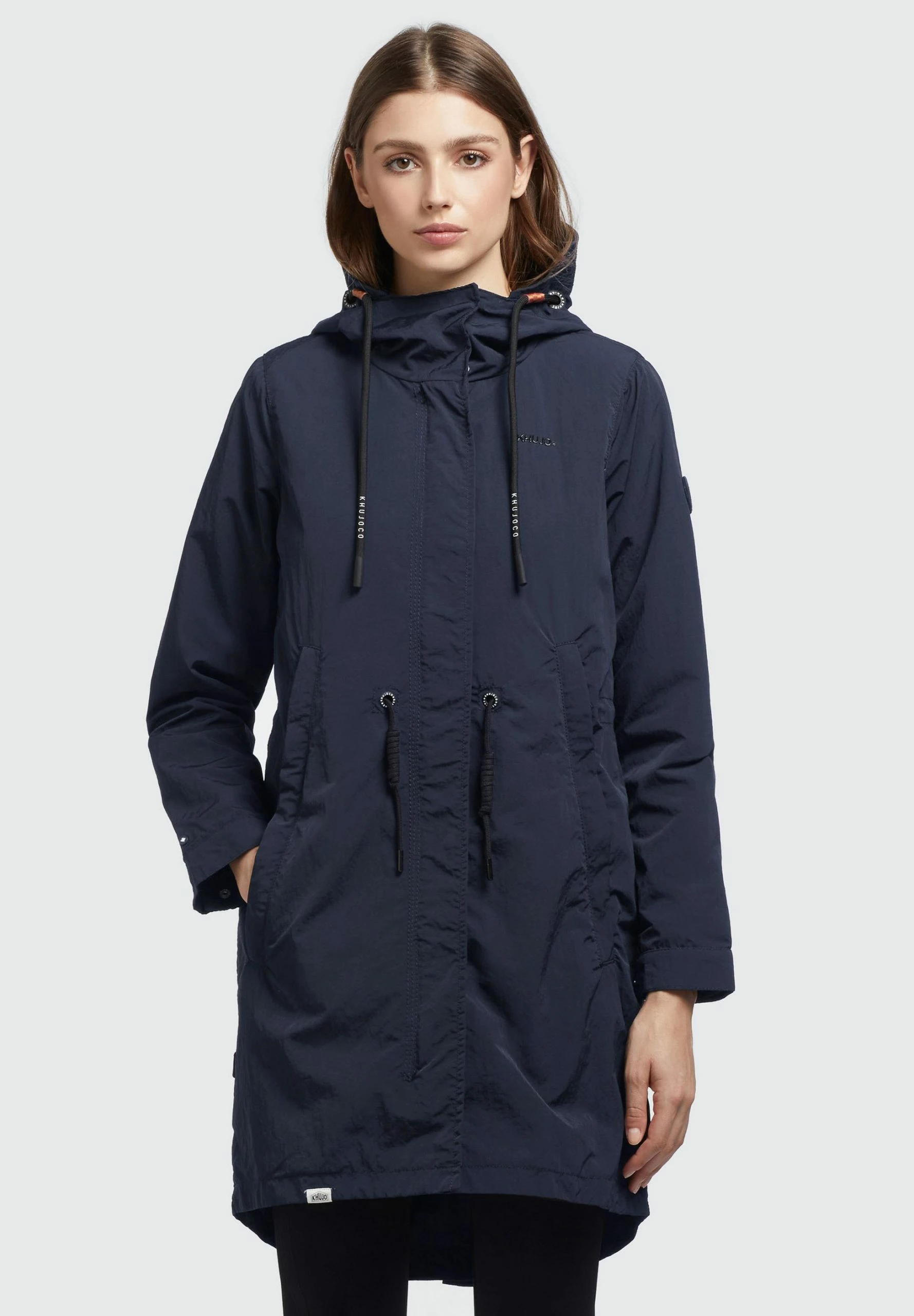 Khujo Adda - Abrigo Corto - Dunkelblau 3 Khujo Adda - Abrigo Corto - Dunkelblau