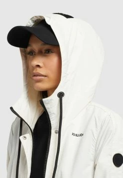 Khujo Games - Parka - Naturweiß | Abrigo de Mujer | Estilo Moderno y Cálido -Khujo Ventas 968344abb617430da5e28dd6c9110202