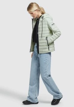 Khujo Lovina Matt - Chaqueta De Entretiempo Blassgrün para Mujer -Khujo Ventas 96d03a965ead441daa91e9b88d58dec2
