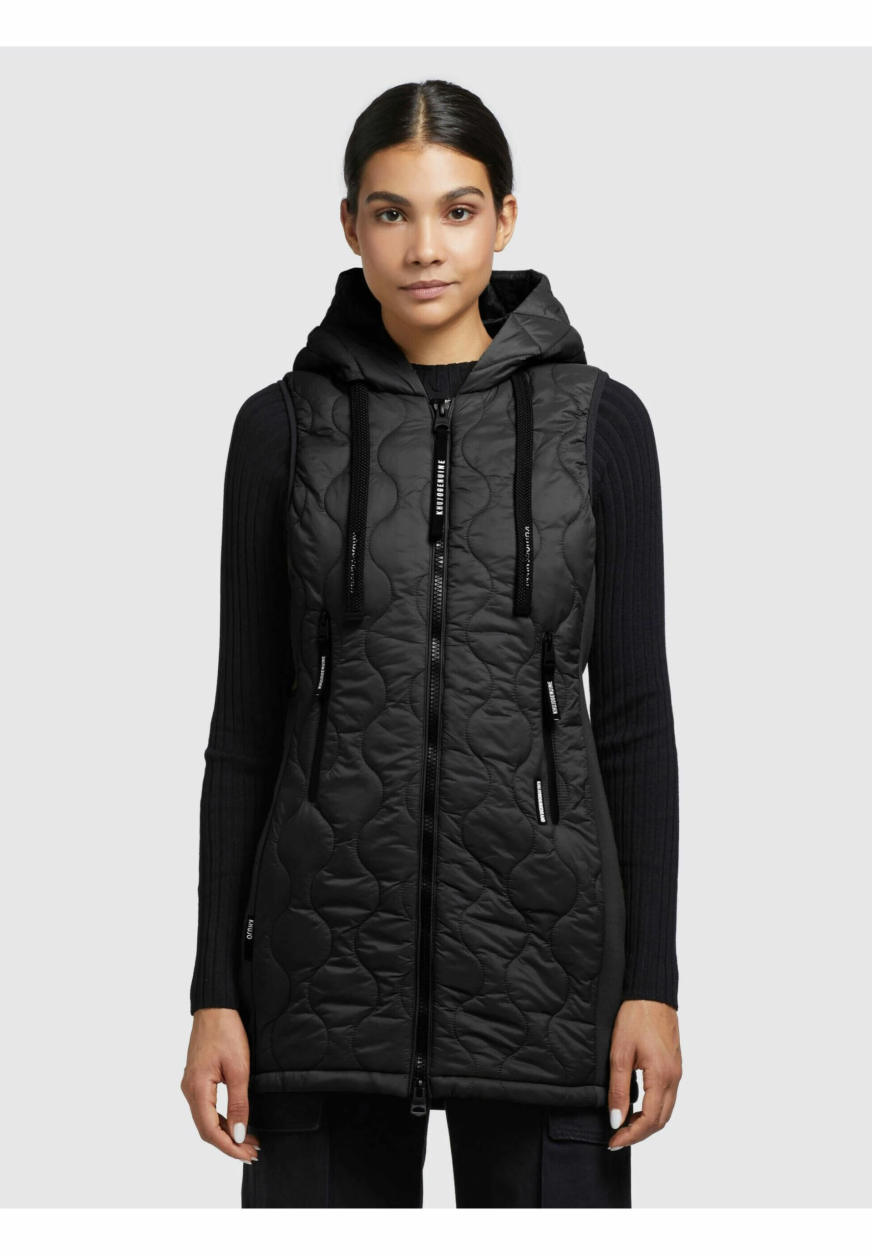 Khujo Malin - Chaleco - Schwarz 3 Khujo Malin - Chaleco - Schwarz