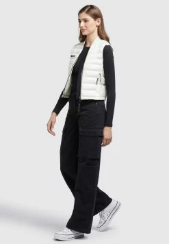 Khujo Stacy- Chaleco - Weiß -Khujo Ventas 9daca8a5b70b425fb003046c60514c02