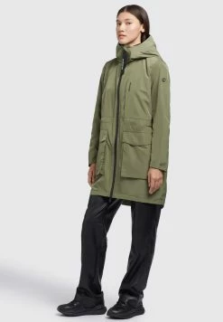 Khujo Mantel Ging - Abrigo Corto - Olivgrün -Khujo Ventas 9e0ec0889cd549939f913f6895d985ba