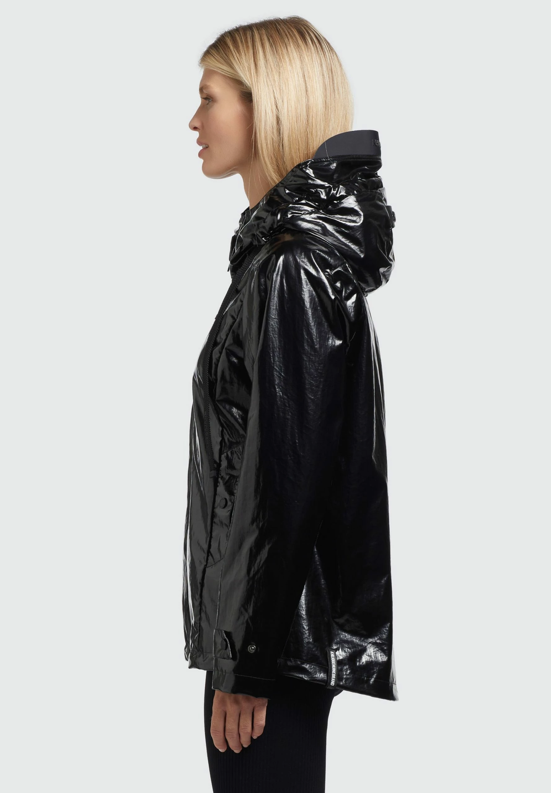 Khujo Somia - Chaqueta De Entretiempo Mujer Schwarz | Elegancia y Comodidad 7 Khujo Somia - Chaqueta De Entretiempo Mujer Schwarz | Elegancia y Comodidad - Imagen 5