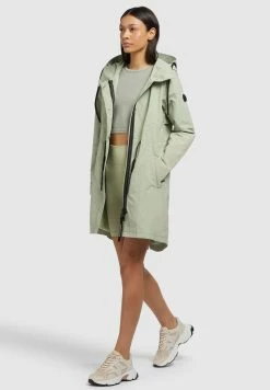 Khujo Adda - Abrigo Corto Mujer Blassgrün | Abrigos de Moda -Khujo Ventas a3ca60f509bd45b1bfb86a38aea3342d