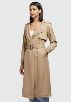 Khujo Garda - Gabardina Beige | Abrigo de Mujer Elegante -Khujo Ventas a78d16b056cc499cae7698452a665f97