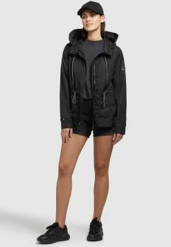 Khujo Debby - Chaqueta Fina para Mujer - Schwarz -Khujo Ventas a8b4b44fe8bb4fa1b55ba28f11c69714