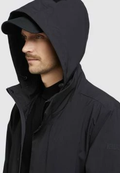 Khujo York - Chaqueta Impermeable para Hombre, Color Negro -Khujo Ventas a9bfd1e36ddb4a1082f7d454408bf920