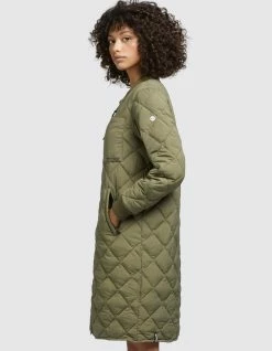 Khujo Mary - Abrigo De Invierno Mujer - Olivgrün | Elegante y Cálido -Khujo Ventas acdad8fda15b4eca85e4c2e89168872c