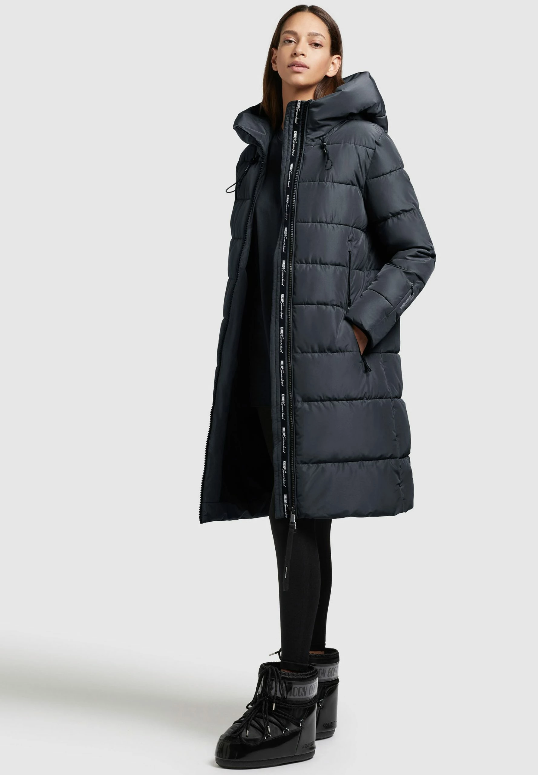 Khujo Jilias 3 - Abrigo De Invierno Graublau para Mujer 4 Khujo Jilias 3 - Abrigo De Invierno Graublau para Mujer - Imagen 2