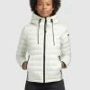 Khujo Lovina4 Shiny - Chaqueta De Entretiempo Cremeweiß para Mujer 2 Khujo Lovina4 Shiny - Chaqueta De Entretiempo Cremeweiß para Mujer -Khujo Ventas af05cefbd1ab4a4e81bc7d2958210680