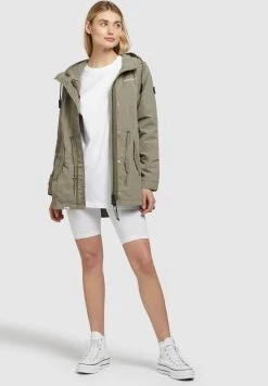 Khujo Caima - Parka - Graugrün -Khujo Ventas afc99f77b2c84cf59f3003fab0256c7f