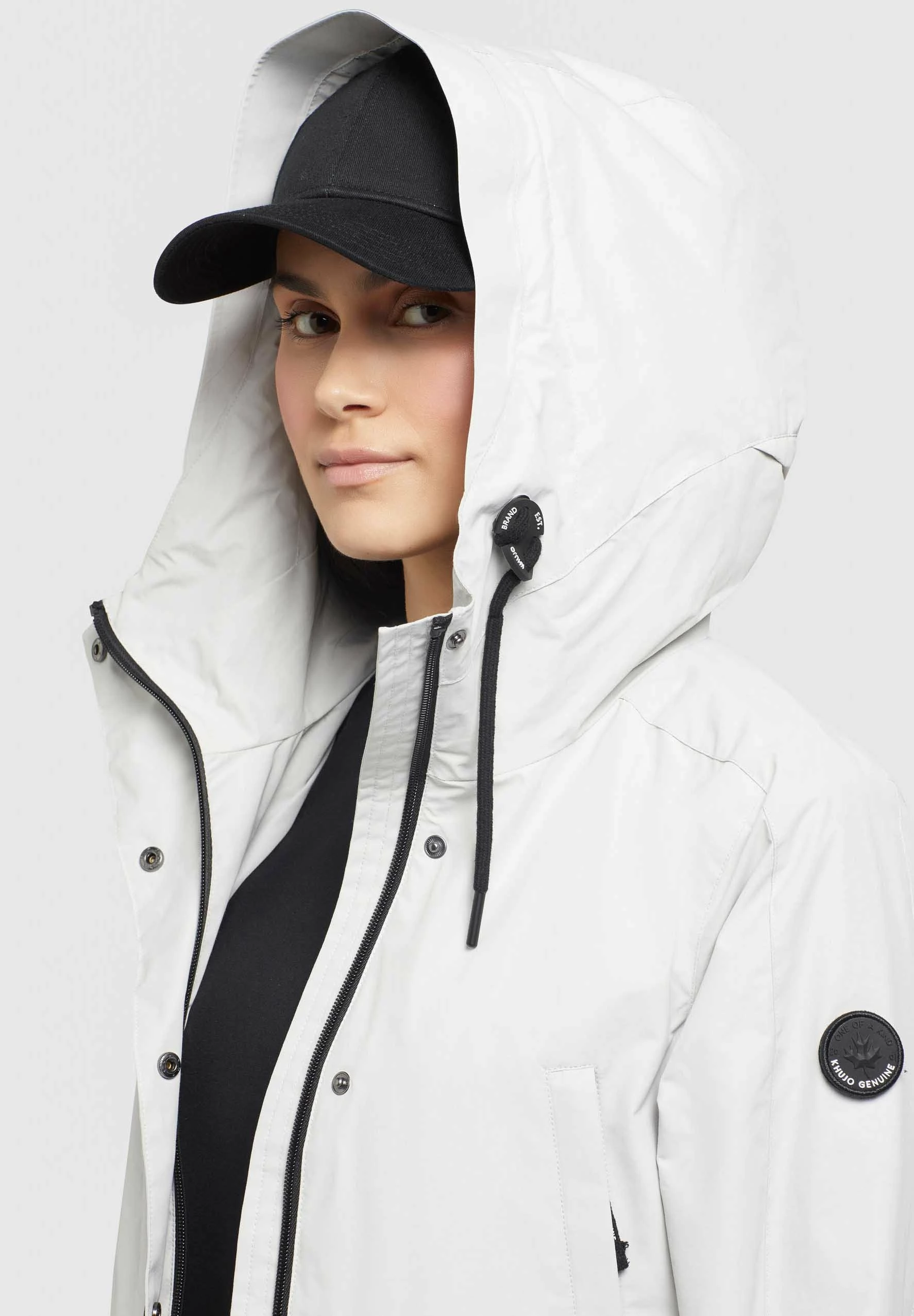 Khujo Jelle - Parka - Hellgrau 8 Khujo Jelle - Parka - Hellgrau - Imagen 6