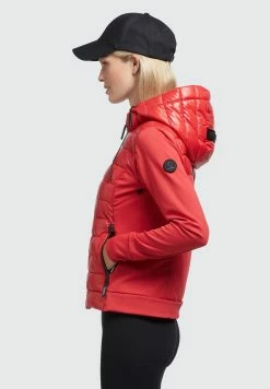 Khujo Ghita Shiny - Chaqueta De Entretiempo - Rot -Khujo Ventas b20c5a4c5d7b4b9da53aa1eccdd5bf34