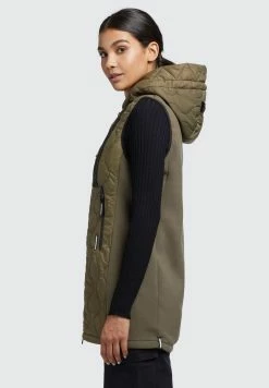 Khujo Malin - Chaleco - Olivgrün -Khujo Ventas b3062c7e77254d018e159f34209b975e