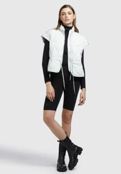 Khujo Hera - Chaleco Mujer Blassgruen | Chaquetas y Blazers de Moda -Khujo Ventas b3f20d57b11b4502bd33b03b8d173e5c