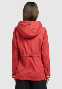 Khujo Sesia - Parka para Mujer en Color Rojo | Abrigos de Invierno -Khujo Ventas b3f55d546cb449699552353e33b7d20a