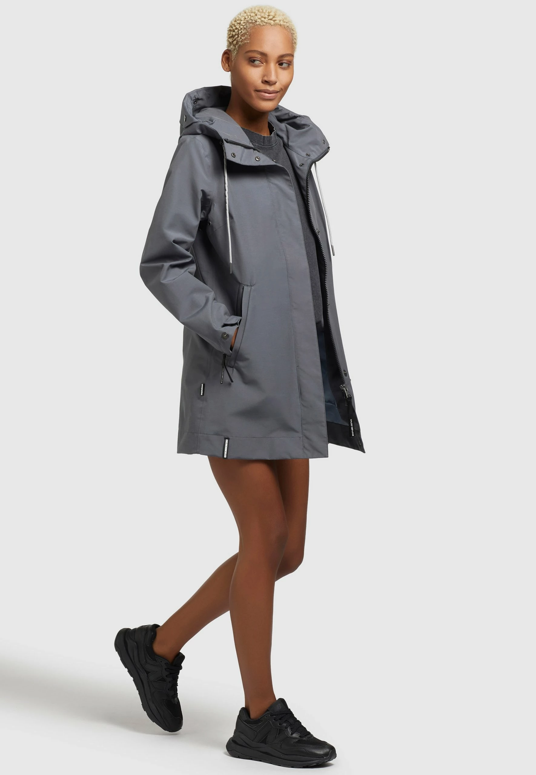 Khujo Artisa - Parka - Graublau 4 Khujo Artisa - Parka - Graublau - Imagen 2