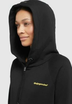 Khujo Odette - Sudadera con Capucha de Jersey para Mujer - Negro -Khujo Ventas b829d559e08f4f909a63c08260048e79