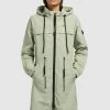 Khujo Mantel Voya3 - Parka Impermeable para Mujer en Blassgrün -Khujo Ventas c1b5c555875546ad90e6dcee5ca67120