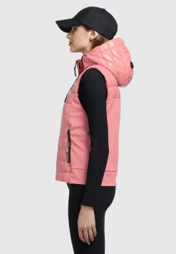 Khujo Fabia Shiny - Chaleco - Rosa -Khujo Ventas c92fbb5d2a7142cb8fcfba3817bf9b65