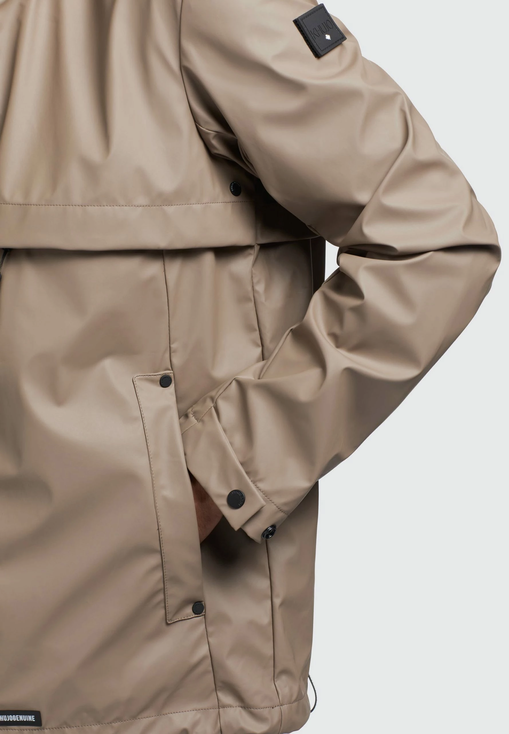 Khujo Loras2 - Chaqueta Outdoor Blassbraun para Hombre - Ropa de Abrigo Resistente 7 Khujo Loras2 - Chaqueta Outdoor Blassbraun para Hombre - Ropa de Abrigo Resistente - Imagen 5