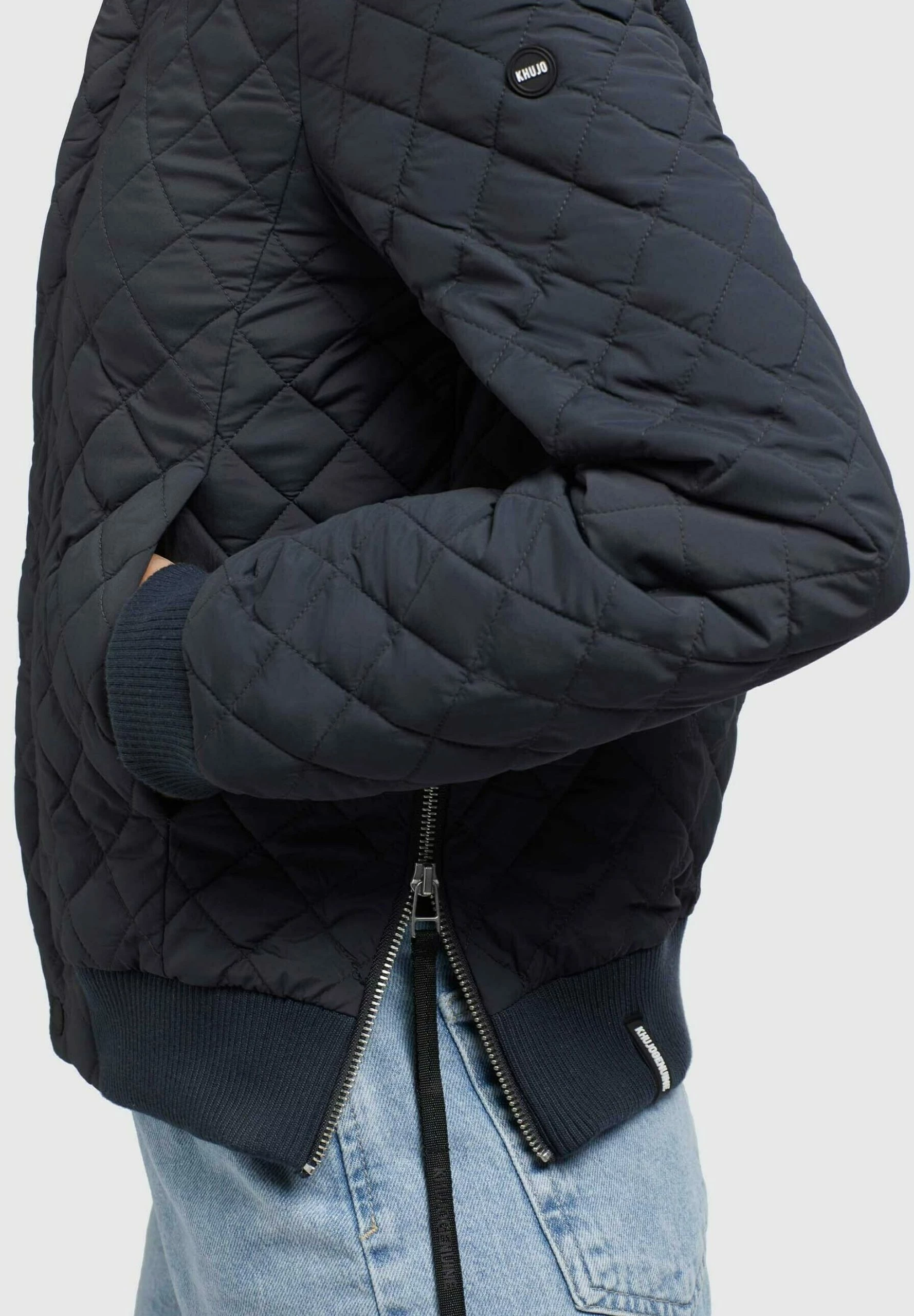 Chaqueta De Entretiempo Khujo Monza - Mujer - Dunkelgrau 8 Chaqueta De Entretiempo Khujo Monza - Mujer - Dunkelgrau - Imagen 6