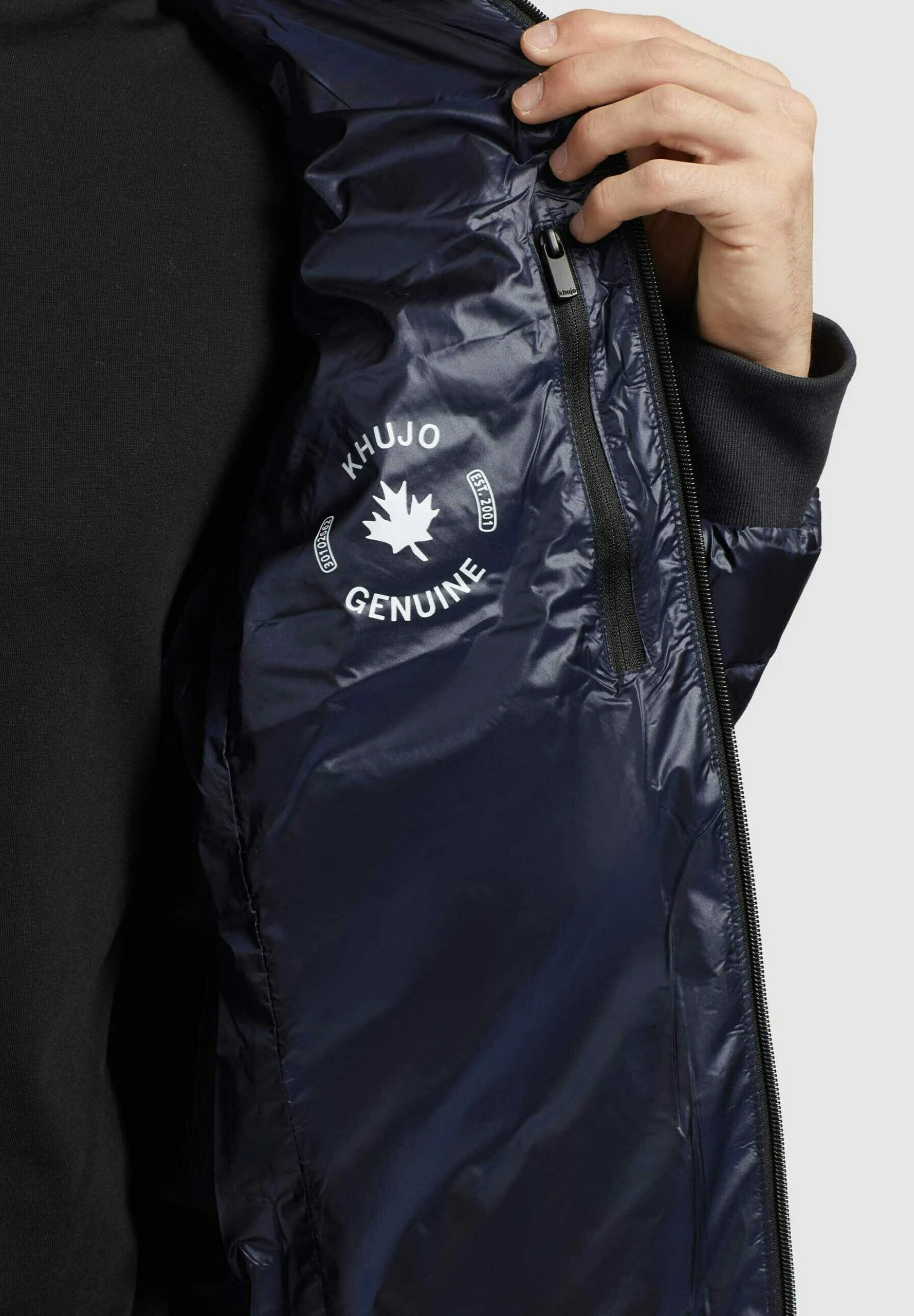 Khujo Toco Shiny - Chaqueta De Entretiempo Hombre - Dunkelblau 9 Khujo Toco Shiny - Chaqueta De Entretiempo Hombre - Dunkelblau - Imagen 7