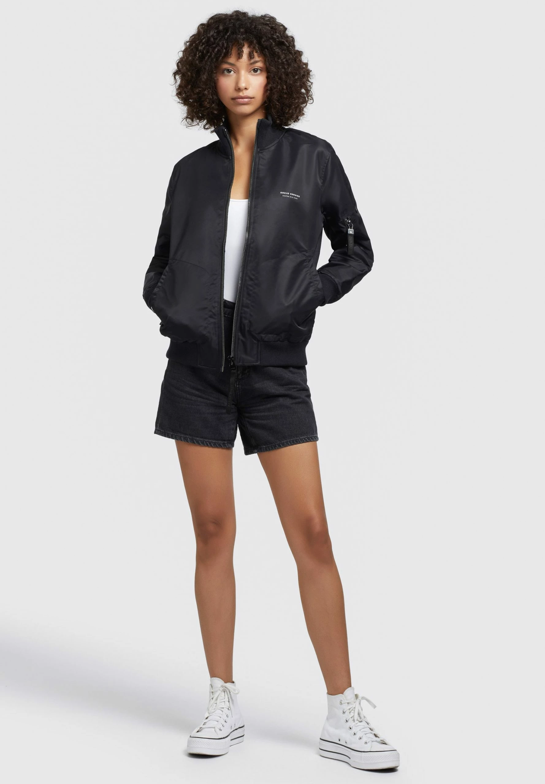 Khujo Lova - Chaqueta De Entretiempo - Schwarz 4 Khujo Lova - Chaqueta De Entretiempo - Schwarz - Imagen 2