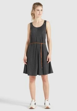 Khujo Padma - Vestido Ligero Mujer Dunkelgrau Meliert - Estilo Cómodo y Moderno 18 Khujo Padma - Vestido Ligero Mujer Dunkelgrau Meliert - Estilo Cómodo y Moderno -Khujo Ventas cef18f2ef6f344faba9b9b5036b2ed44