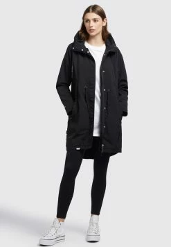 Khujo Adda - Abrigo Corto - Schwarz -Khujo Ventas cef2b905fb0549a0b0c96a11ef124a6f