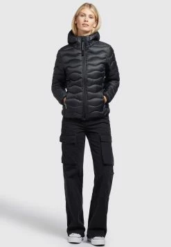 Khujo Nanna - Chaqueta De Invierno Mujer, Schwarz - Abrigo de Invierno Elegante y Cálido -Khujo Ventas d11c20d1a5644cd3817c1198c6f380e3