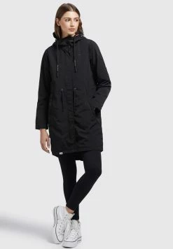 Khujo Adda - Abrigo Corto - Schwarz -Khujo Ventas d1281d78b1fd487db2ffa03884b42344