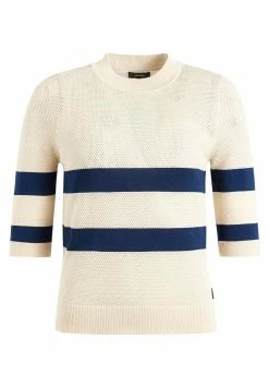 Khujo Chumane - Camiseta Estampada - Sand/Dark Blue -Khujo Ventas d352fed0f9c2420396c257c6d8258f91