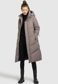 Khujo Torino 3 - Abrigo De Invierno para Mujer - Color Taupe -Khujo Ventas d7a5eef3e13f4240a55c2e8e82caf593