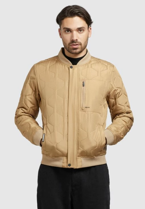 Khujo Carlson - Chaqueta De Entretiempo Beige para Hombre | Estilo y Comodidad -Khujo Ventas de55acb059aa4f9ebde4732e92b9c611