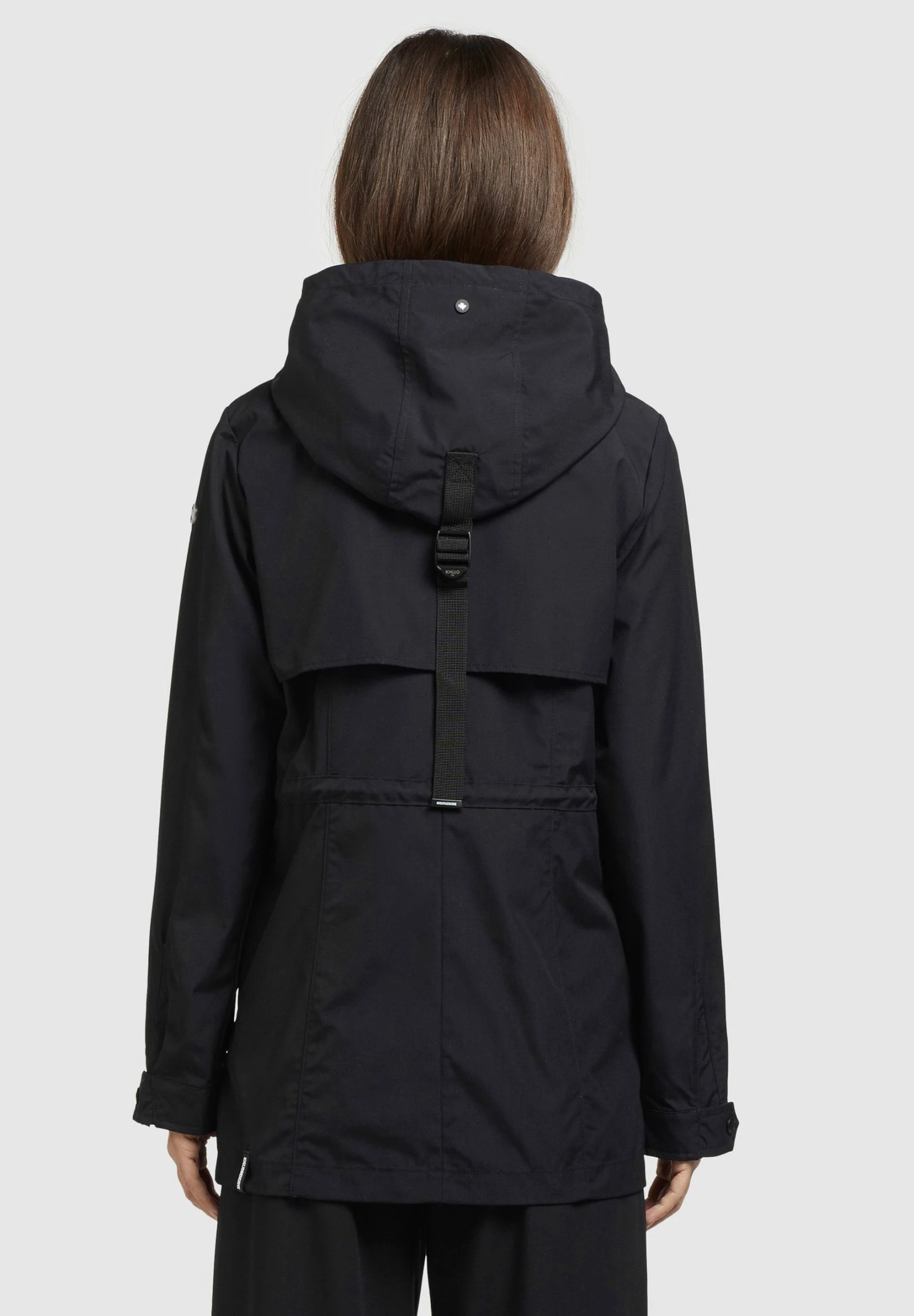 Khujo Felina - Impermeable - Schwarz 5 Khujo Felina - Impermeable - Schwarz - Imagen 3