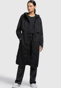 Khujo Jomana - Parka de Invierno para Mujer - Abrigo Largo Negro -Khujo Ventas ded1615e4e794825aa53ccfd39c242d4