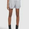 Khujo Elida - Shorts - Grey -Khujo Ventas e16485f7439b4dfea831fc1c391915a5